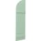Ekena Millwork Americraft 4-Board (2 Batten) Wood Joined Board-n-Batten Shutters w/ Arch Top, ARW101BQ414X77SGH, PR ARW101BQ414X77SGH - alternate 2